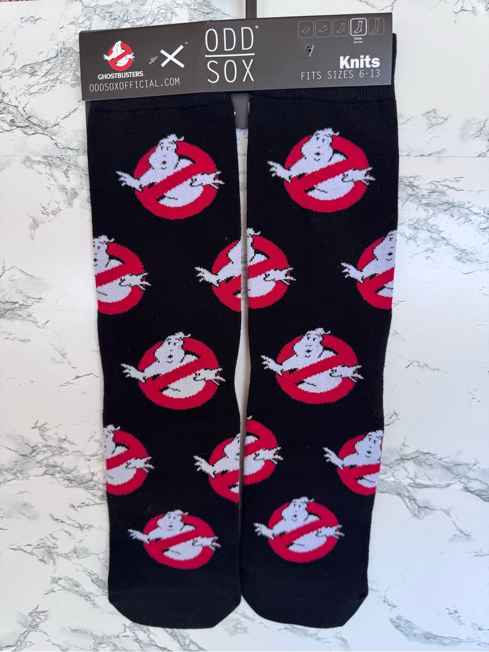 Odd Sox Ghostbusters Crew Socks
